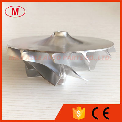 GT45 78.00/110.00mm 7+7Blades turbo aluminum 2618/milling/Billet compressor wheel for PT7675 upgrade