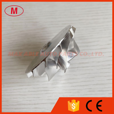 GT15-25 reverse 47.10/63.40mm 6+6 blades high performance turbo milling/aluminum 2618/billet compressor wheel