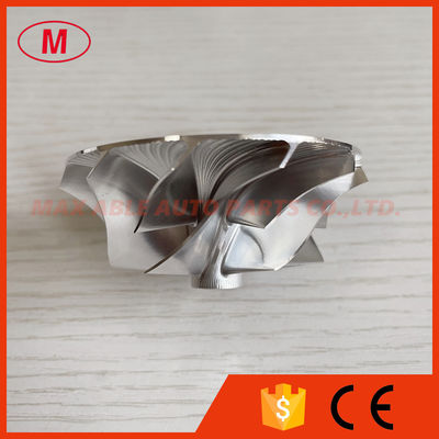 GT15-25 reverse 47.10/63.40mm 6+6 blades high performance turbo milling/aluminum 2618/billet compressor wheel