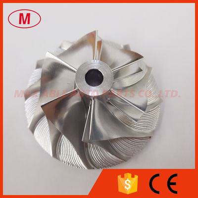 RHC6 NH265520 6+6 blades 51.19/70.00mm turbo aluminum 2618/milling/billet compressor wheel for Yanmar MYAV/MYBC/MYBF/MYD