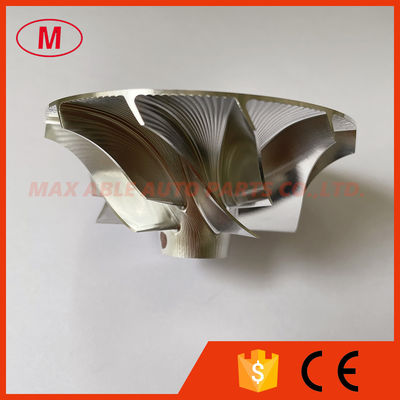 T04E 442293-0015 50.85/74.99mm 6+6 blades turbocharger aluminum 2618/milling/billet compressor wheel for 465225-0002