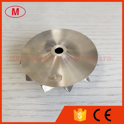 T250 6+6 blades 446335-0012 38.08/53.97mm billet compressor wheel for LANDROVER 452044-0003/452058-0002/452061-0004