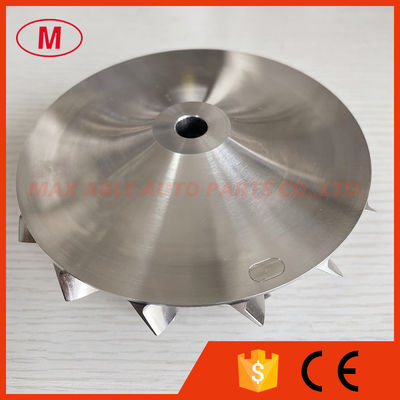 S400SX 7+7 blades 179345 82.20/110.80mm high performance turbo milling/aluminum 2618/billet compressor wheel