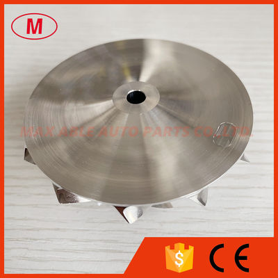 GT3071R 51.17/70.98mm 6+6 blades high performance racing turbocharger milling/aluminum 2618/billet compressor wheel
