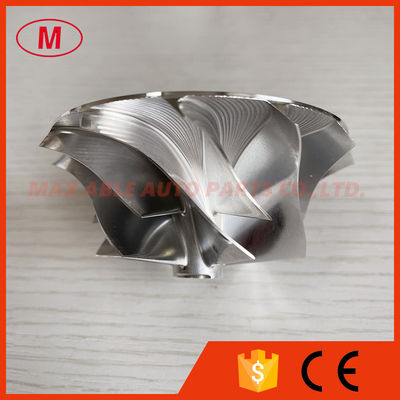 GT3071R 51.17/70.98mm 6+6 blades high performance racing turbocharger milling/aluminum 2618/billet compressor wheel