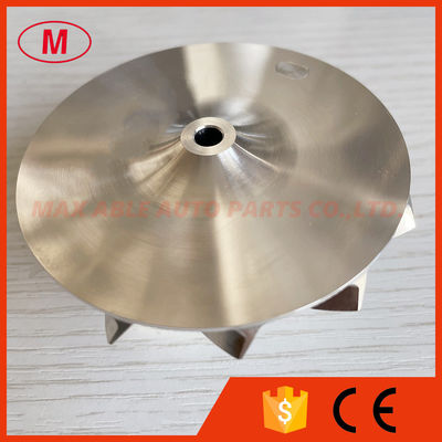 GT15-25 reverse 51.00/71.00mm 6+6 blades high performance milling/aluminum 2618/billet compressor wheel