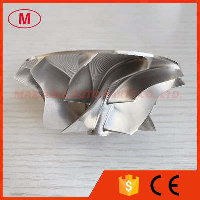 GT15-25 reverse 51.00/71.00mm 6+6 blades high performance milling/aluminum 2618/billet compressor wheel