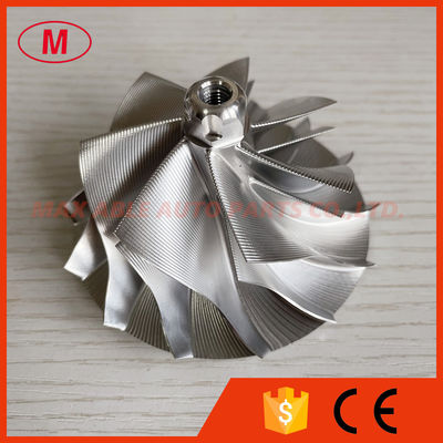 PTE64 64.40/82.00mm 7+7 blades A22264 / 00130 point milling turbocharger milling/aluminum 2618/billet compressor wheel