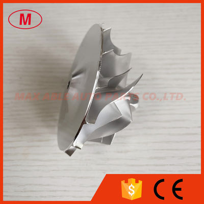 PTE64 64.40/82.00mm 7+7 blades A22264 / 00130 point milling turbocharger milling/aluminum 2618/billet compressor wheel