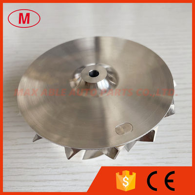 K16 reverse 7+7 blades 62.00/82.00mm High performance Turbo milling/aluminum 2618/Billet compressor wheel