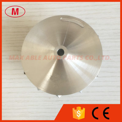 T04E 442476-0011 54.70/74.99mm 6+6 blades high performance turbocharger billet compressor wheel