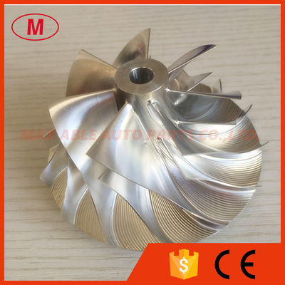 S300 316538 64.49/88.55mm 7+7 blades turbocharger billet compressor wheel for BENZ 318974