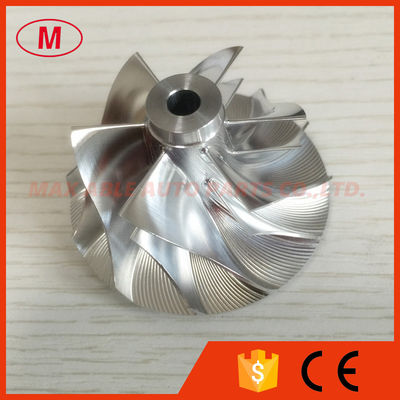RHF4 37.36/50.00mm 6+6 blades Turbocharger milling/aluminum 2618/billet compressor wheel