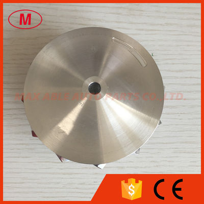 HX40 60.04/83.03mm 6+6 blades high performance turbocharger milling/aluminum 2618/billet compressor wheel