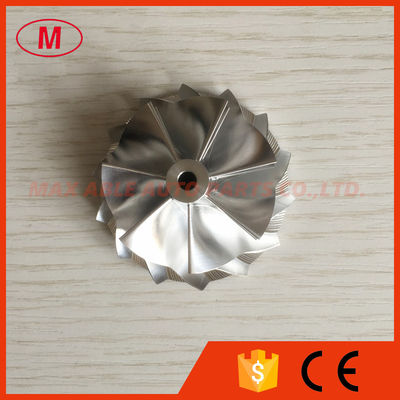 K04 5306-123-2014 46.39/56.08mm 7+7 blades aluminum 2618/billet compressor wheel for 5304-970-0064