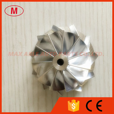 TD04HL 19T 46.02/58.00mm 11+0 blades 49189-X high performance Turbo milling/billet compressor wheel