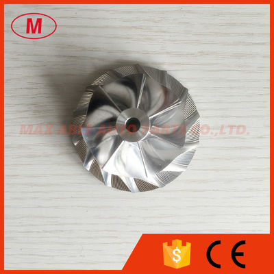 RHF55 46.40/65.00mm 7+7 blades Turbocharger milling/aluminum 2618/billet compressor wheel