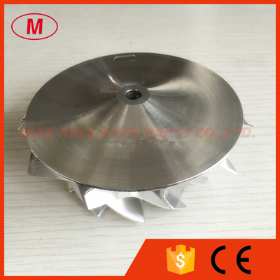 T04R 451470-0001 66.30/84.00mm 11+0 blades high performance Turbocharger turbo milling/aluminum 2618/billet compressor wheel