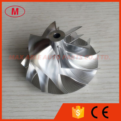 GT15-25 47.56/61.98mm 6+6 blades turbocharger turbo aluminum 2618/billet compressor wheel