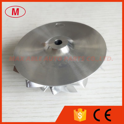 GT15-25 47.56/61.98mm 6+6 blades turbocharger turbo aluminum 2618/billet compressor wheel