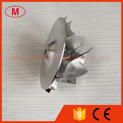 S200 171779 58.60/80.57mm 7+7 blades high performance Turbo milling/aluminum 2618/billet compressor wheel
