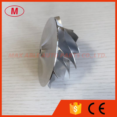 GT15-25 reverse 51.50/66.00mm 11+0 blades high performance turbo milling/aluminum 2618/billet compressor wheel