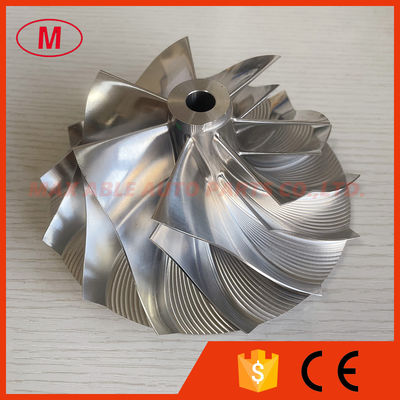 HX82 3533704 98.90/141.05mm 7+7 blades Turbo milling/aluminum 2618/billet compressor wheel for 4027380/4027315/3580225