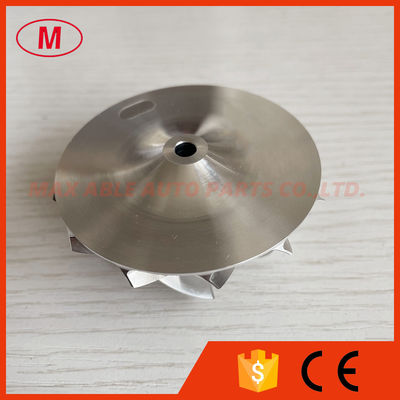 GT15-25 47.00/61.98mm 6+6 blades Turbo milling/aluminum 2618/billet compressor wheel