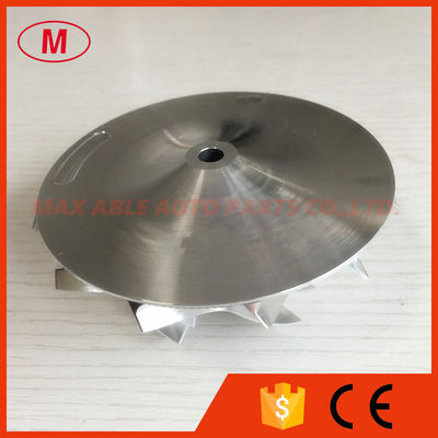 T04E 6+6 blades 62.80/88.00mm turbocharger milling/aluminum 2618/billet compressor wheel for racing