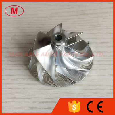 RHF5 38.10/52.50mm 6+6 blades NH454052 Turbo milling/aluminum 2618/billet compressor wheel for VIDG