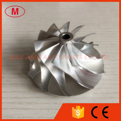 RHF5HB 50.39/68.01mm 11+0 blades Turbocharger milling/aluminum 2618/billet compressor wheel