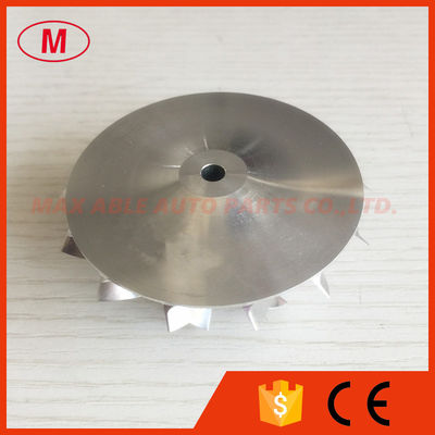 TD04HL 44.00/62.00mm 7+7 blades high performance Turbocharger milling/aluminum 2618/billet compressor wheel