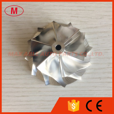 TD04HL 51.00/67.00mm 6+6 blades turbo Turbocharger milling/aluminum 2618/billet compressor wheel