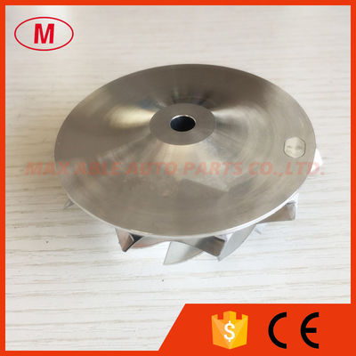 TD05H 20G reverse 52.56/68.01mm 11+0 blades 49179-43400 performance low blade Turbo milling/billet compressor wheel