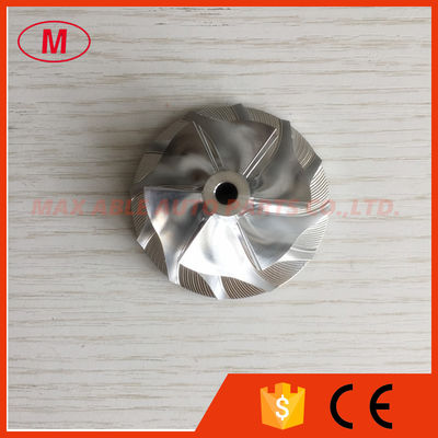 GT15-25 38.50/52.19mm 702492-0001/4 6+6 blades turbo milling/aluminum 2618/billet compressor wheel for 454135-0003