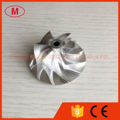 GT15-25 38.50/52.19mm 702492-0001/4 6+6 blades turbo milling/aluminum 2618/billet compressor wheel for 454135-0003