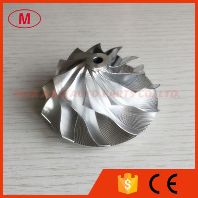 GT15-25 50.00/68.01mm 11+0blades performance point milling Snake Curve, milling/aluminum 2618/billet compressor wheel