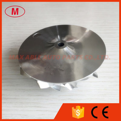 GT15-25 50.00/68.01mm 11+0blades performance point milling Snake Curve, milling/aluminum 2618/billet compressor wheel