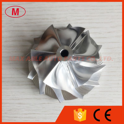 GT2871 452546-0005 53.11/70.98mm 6+6 blades performance milling/aluminum 2618/billet compressor wheel for 452546-0005