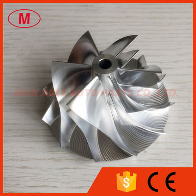 GT2871 452546-0005 53.11/70.98mm 6+6 blades performance milling/aluminum 2618/billet compressor wheel for 452546-0005