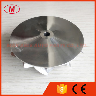 GT2871 452546-0005 53.11/70.98mm 6+6 blades performance milling/aluminum 2618/billet compressor wheel for 452546-0005