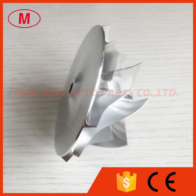 GT2871 452546-0005 53.11/70.98mm 6+6 blades performance milling/aluminum 2618/billet compressor wheel for 452546-0005