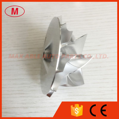 GT15-25 47.00/61.98mm 6+6 blades high performance Turbo milling/aluminum 2618/billet compressor wheel
