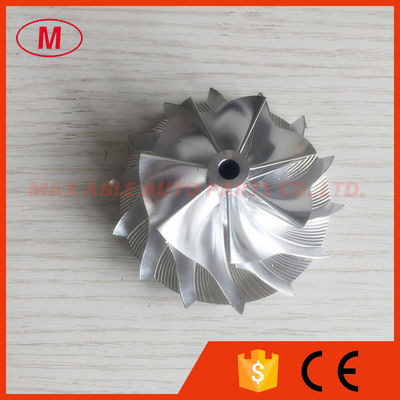 RHF5 45.00/61.98mm 7+7 blades high performance turbo turbocharger aluminum 2618/milling/billet compressor wheel