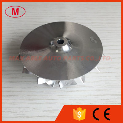 RHF5 45.00/61.98mm 7+7 blades high performance turbo turbocharger aluminum 2618/milling/billet compressor wheel