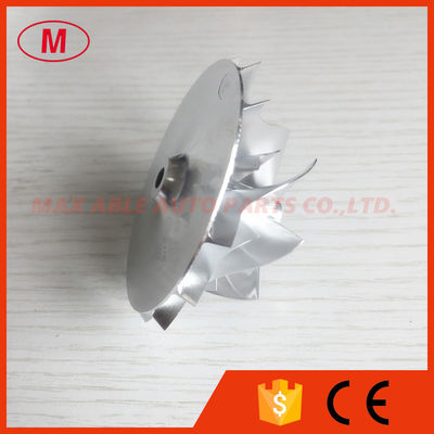 RHF5 45.00/61.98mm 7+7 blades high performance turbo turbocharger aluminum 2618/milling/billet compressor wheel