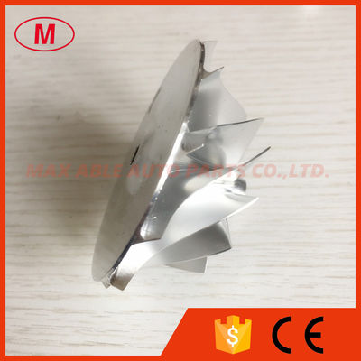CT20B 17291-17040 45.90/64.89mm 11+0 blades Turbo aluminum 2618/milling/billet compressor wheel for 17201-17040