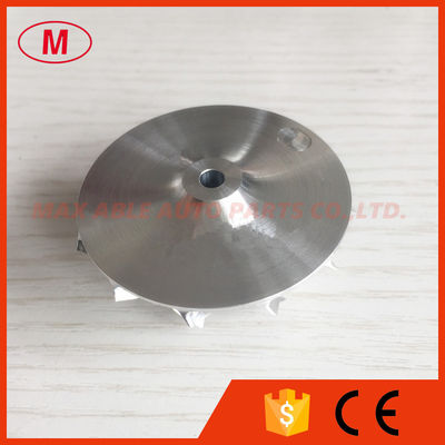 KP39 5443-123-2040 32.30/46.00mm 6+6 blades high performance milling/aluminum 2618/Billet compressor wheel