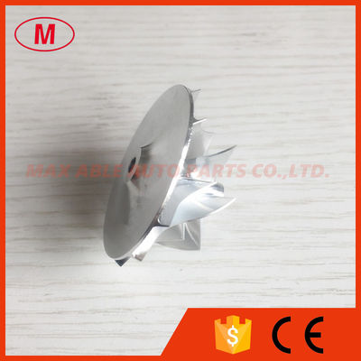 KP39 5443-123-2040 32.30/46.00mm 6+6 blades high performance milling/aluminum 2618/Billet compressor wheel