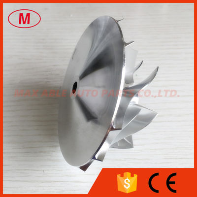 HX40/HE351 62.00/85.98mm 7+7 blades 4035879 upgrade Turbocharger milling/aluminum 2618/billet compressor wheel